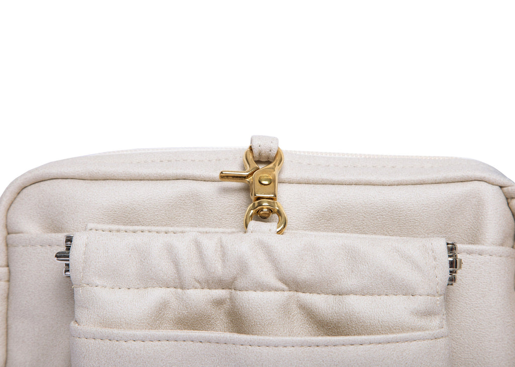 Wau-Pack Wildleder Creme