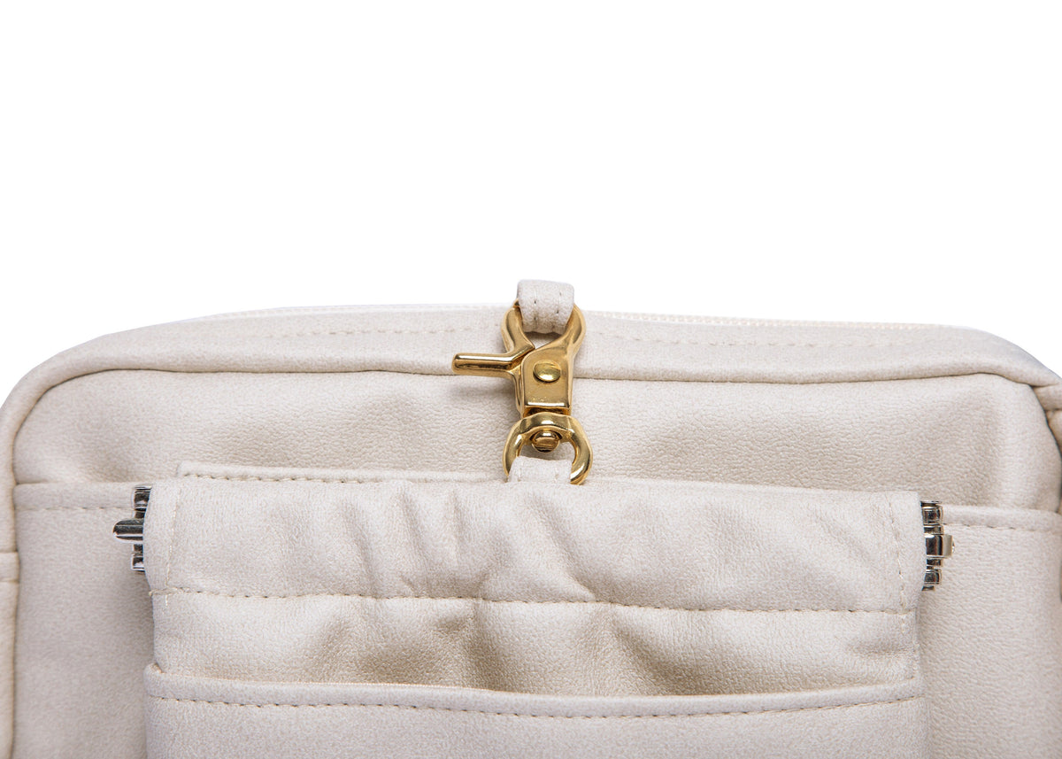Wau-Pack Wildleder Creme