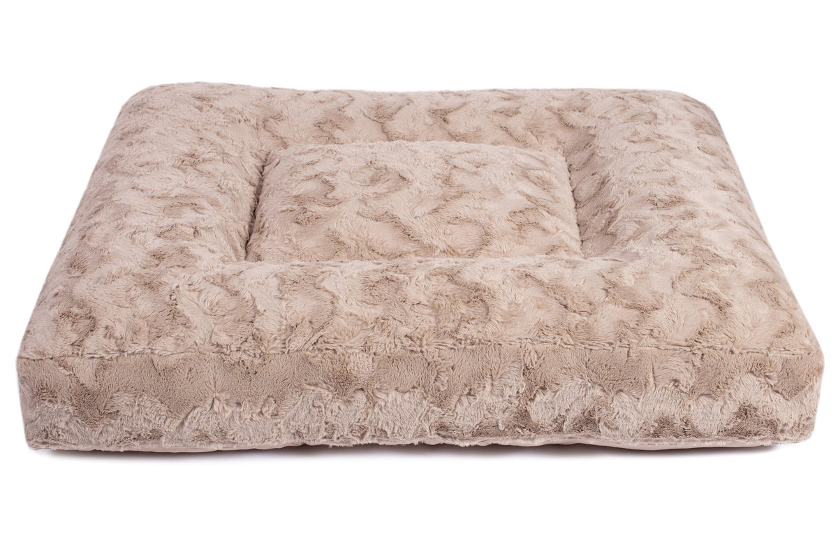 Wau-Bed orthopädisches Hundebett, Modell  Wild Wave Creme / Oval / S (80x60cm),Creme / Oval / M (100x80cm),Creme / Oval / L (120x100cm),Creme / Oval / XL (140x120cm),Creme / Eckig / S (80x60cm),Creme / Eckig / M (100x80cm),Creme / Eckig / L (120x100cm),Creme / Eckig / XL (140x120cm),Dark Grey / Oval / S (80x60cm),Dark Grey / Oval / M (100x80cm),Dark Grey / Oval / L (120x100cm),Dark Grey / Oval / XL (140x120cm),Dark Grey / Eckig / S (80x60cm),Dark Grey / Eckig / M (100x80cm),Dark Grey / Eckig / L (120x100cm)