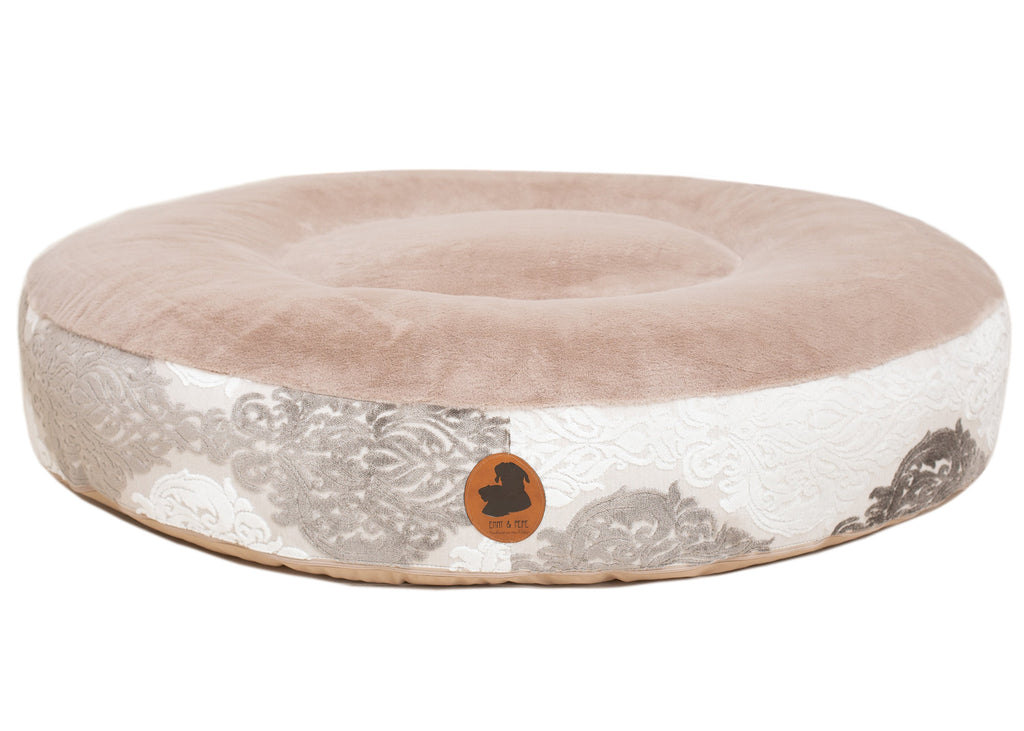 Wechselbezug Barock Taupe / Oval / S (80x60cm),Taupe / Oval / M (100x80cm),Taupe / Oval / L (120x100cm),Taupe / Oval / XL (140x120cm) Gray