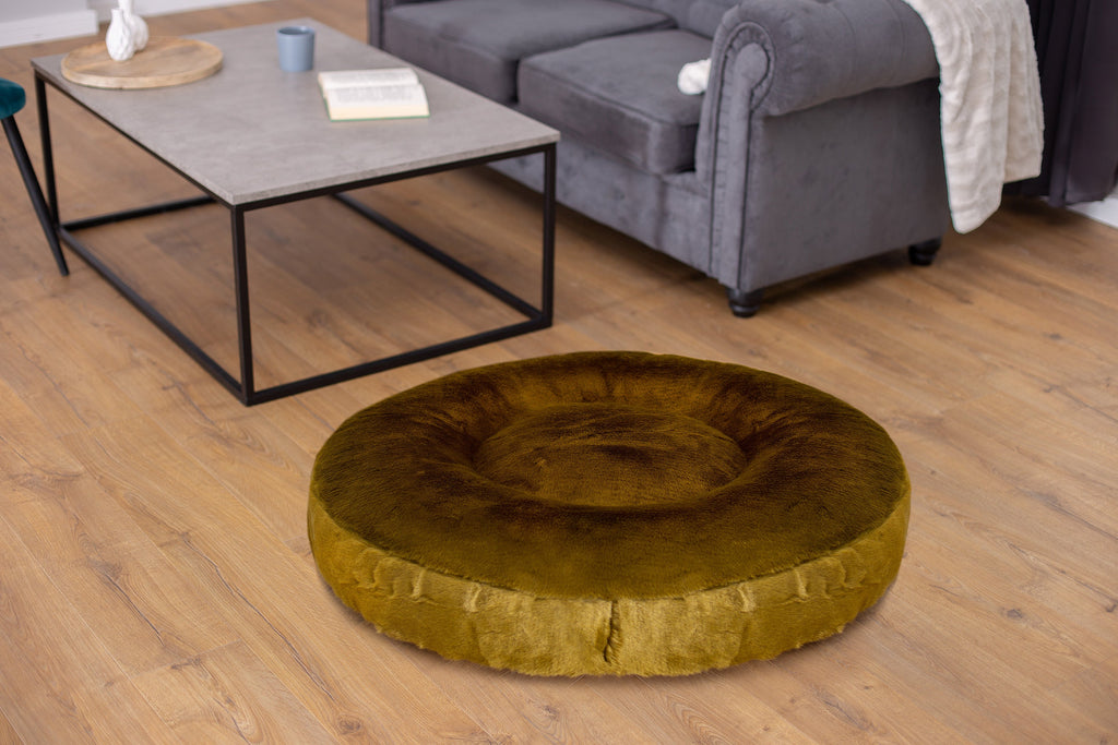 Wechselbezug Glanz Olive Eckig S (80x60cm),Eckig M (100x80cm),Eckig L (120x100cm),Oval S (80x60cm),Oval M (100x80cm) Rosy Brown