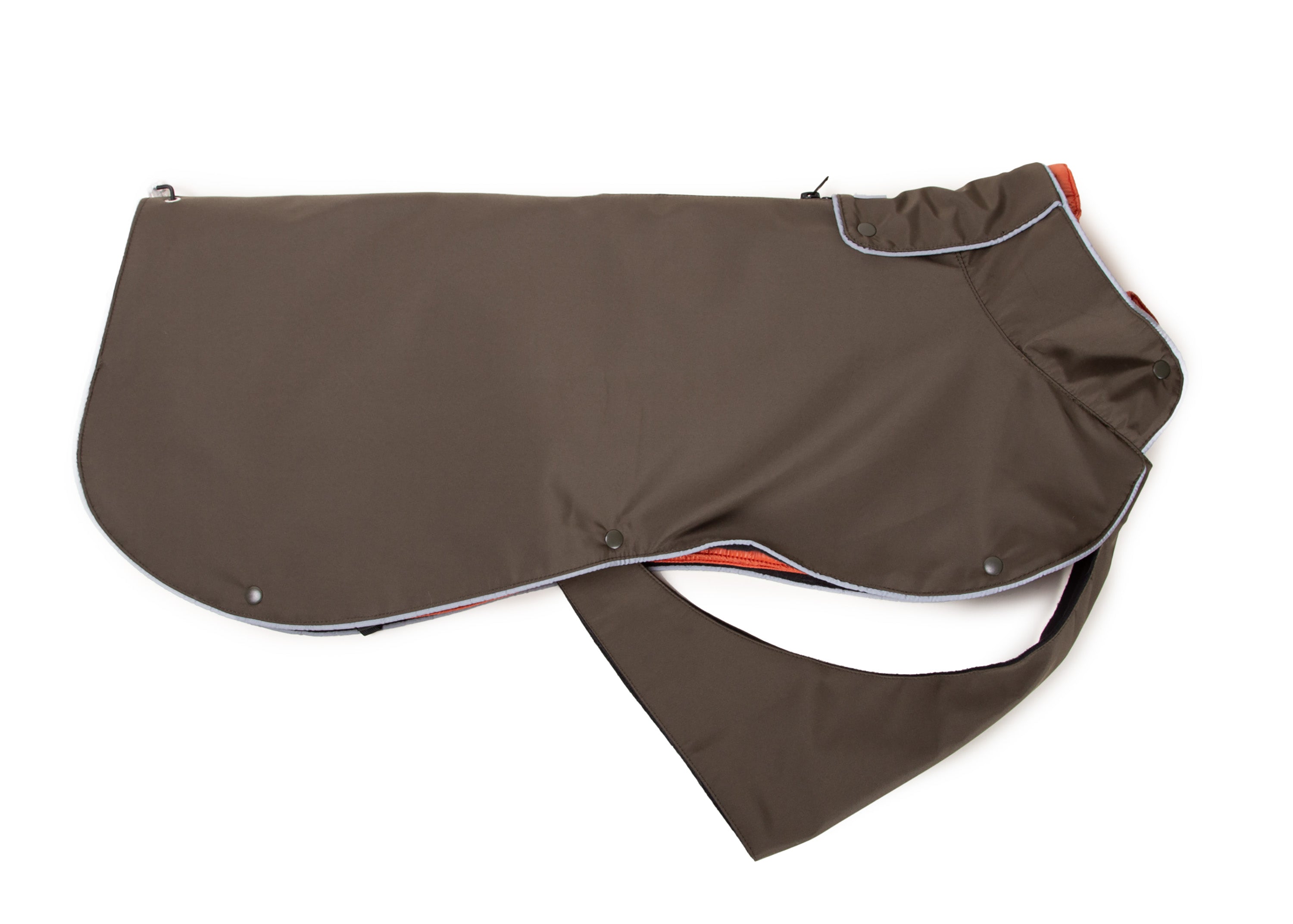 Wau-Coat 2 in 1 Hundemantel schützt gegen Nässe und Kälte, Modell  Olive in verschiedenen Größen