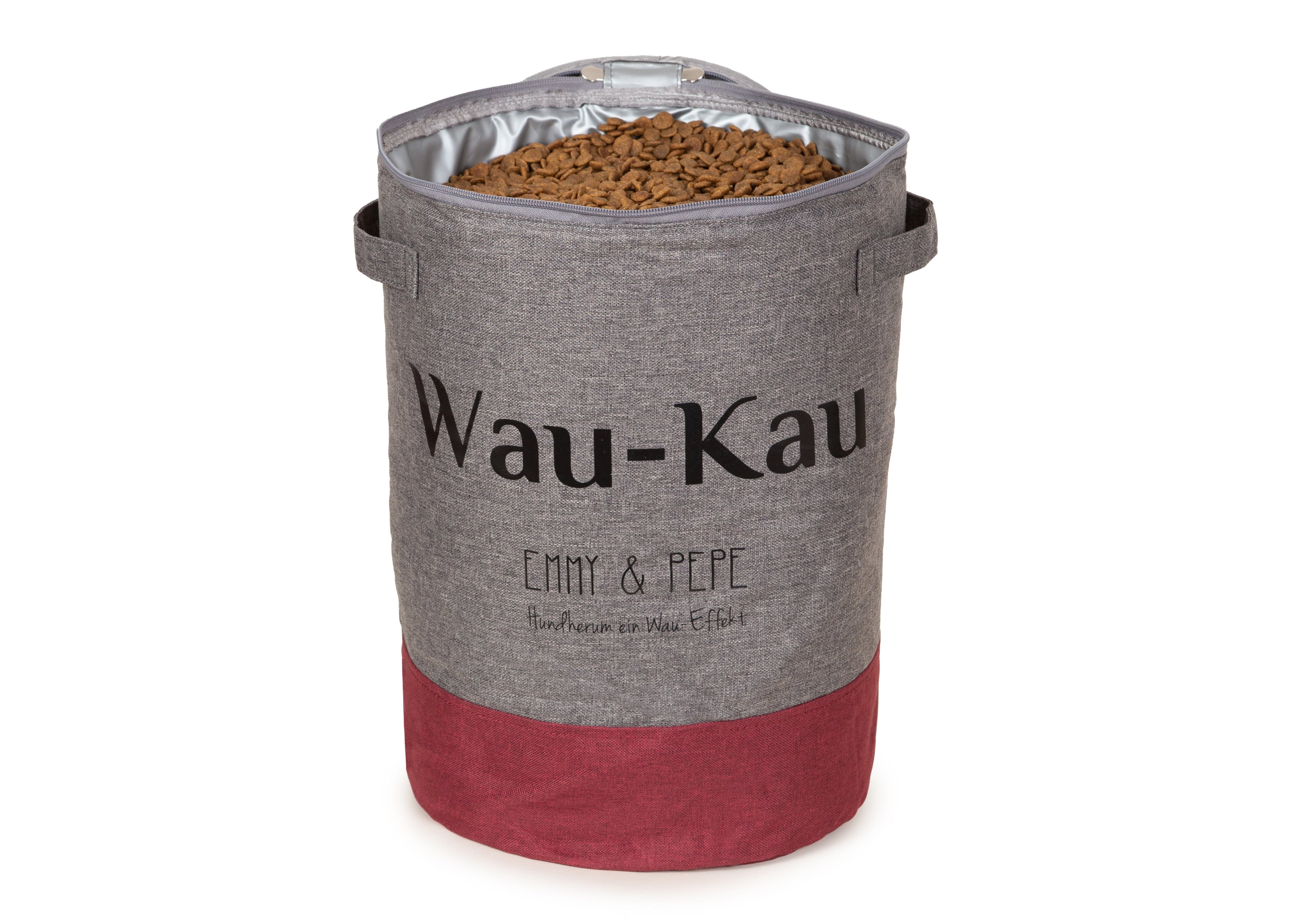 Wau-Kau Futtersack, Farbe  Bordeaux 