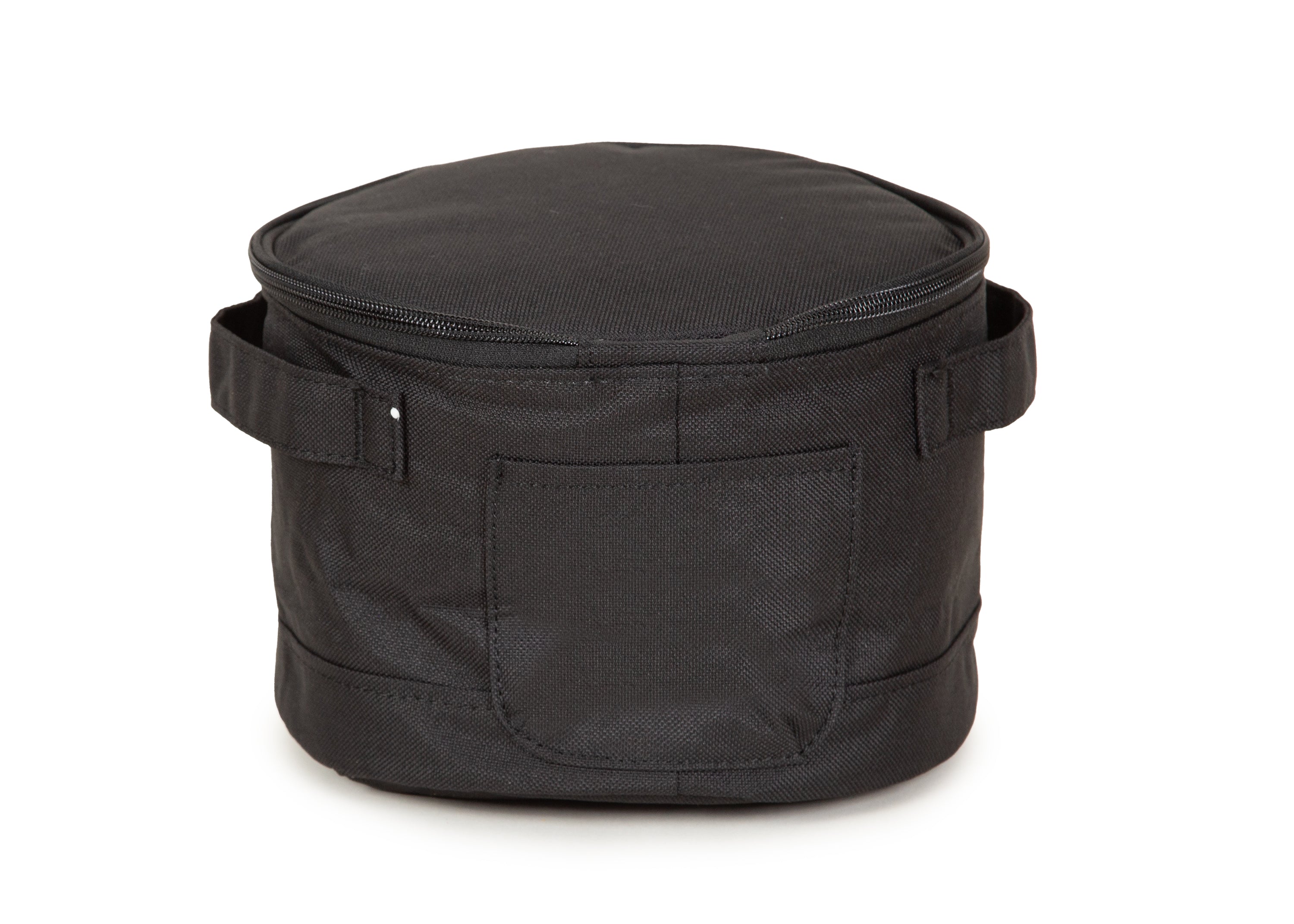 Wau-Krümel kleiner  Futtersack in Schwarz mit bis zu 3 Litern Fassungsvermögen