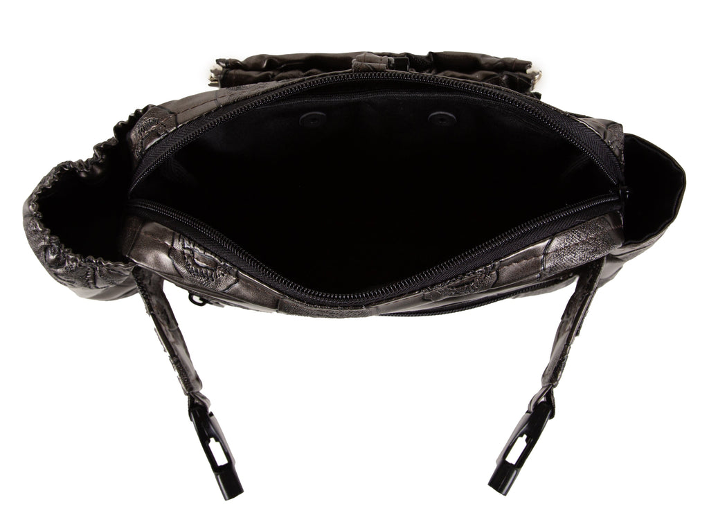 Wau-Pack große Gassitasche, Modell Greyskull, Kunstleder mit verschiedenen Fächern 