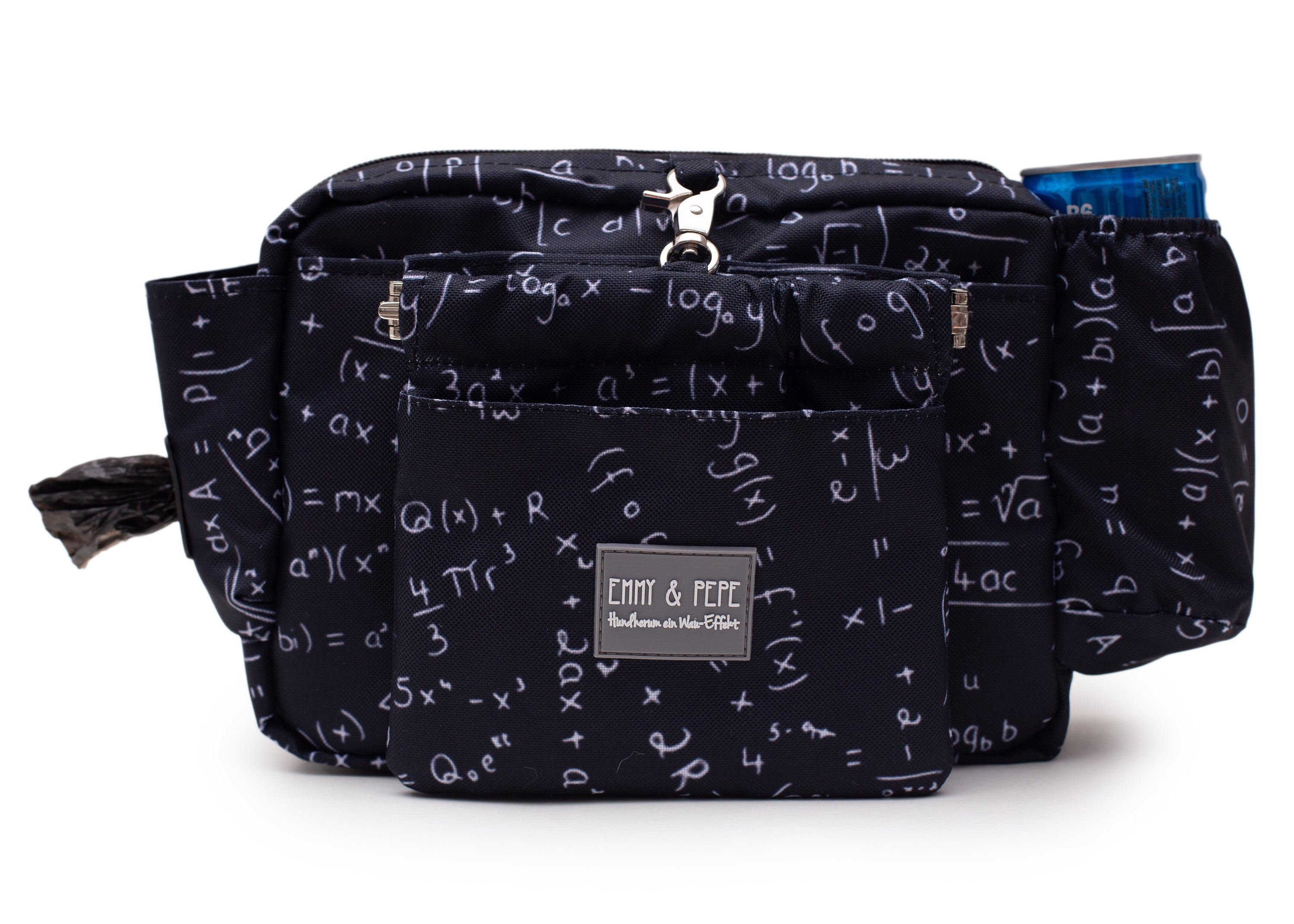 Wau-Pack große Gassitasche, Modell Numbers, Gurtlänge  S (60-85cm),M (80-110cm),L (100-145cm) - bei jedem Spaziergang alles dabei