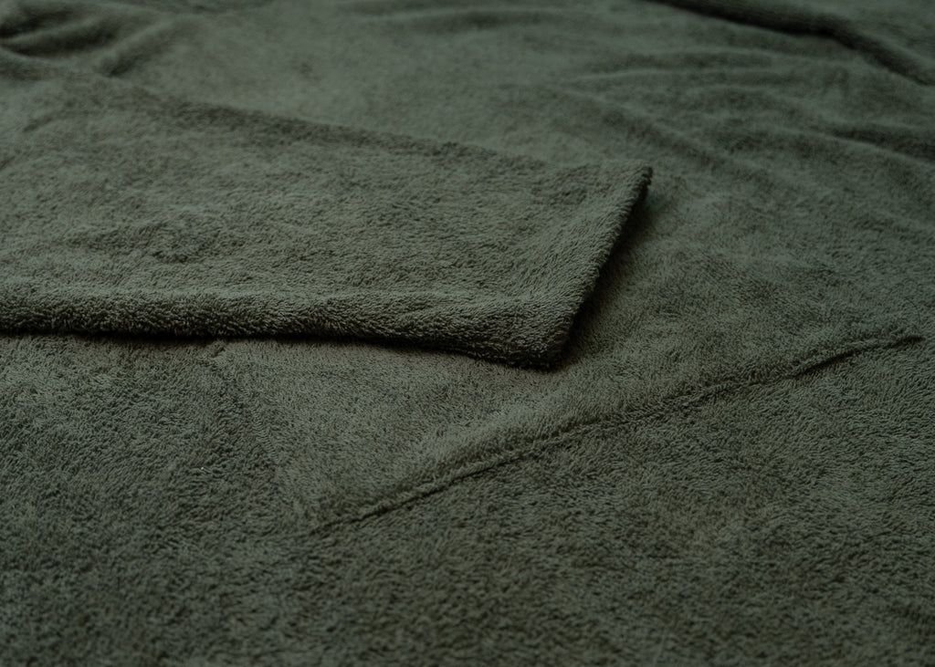 wendbarer Badeponcho Light Unisex Olive Dark Slate Gray