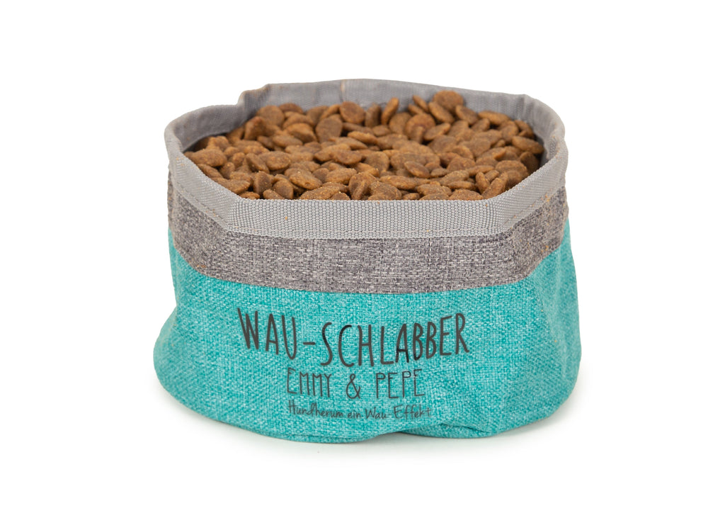 Wau-Schlabber in Petrol - besonders hygienisch zu reinigen dank thermoisolierender Innenbeschichtung