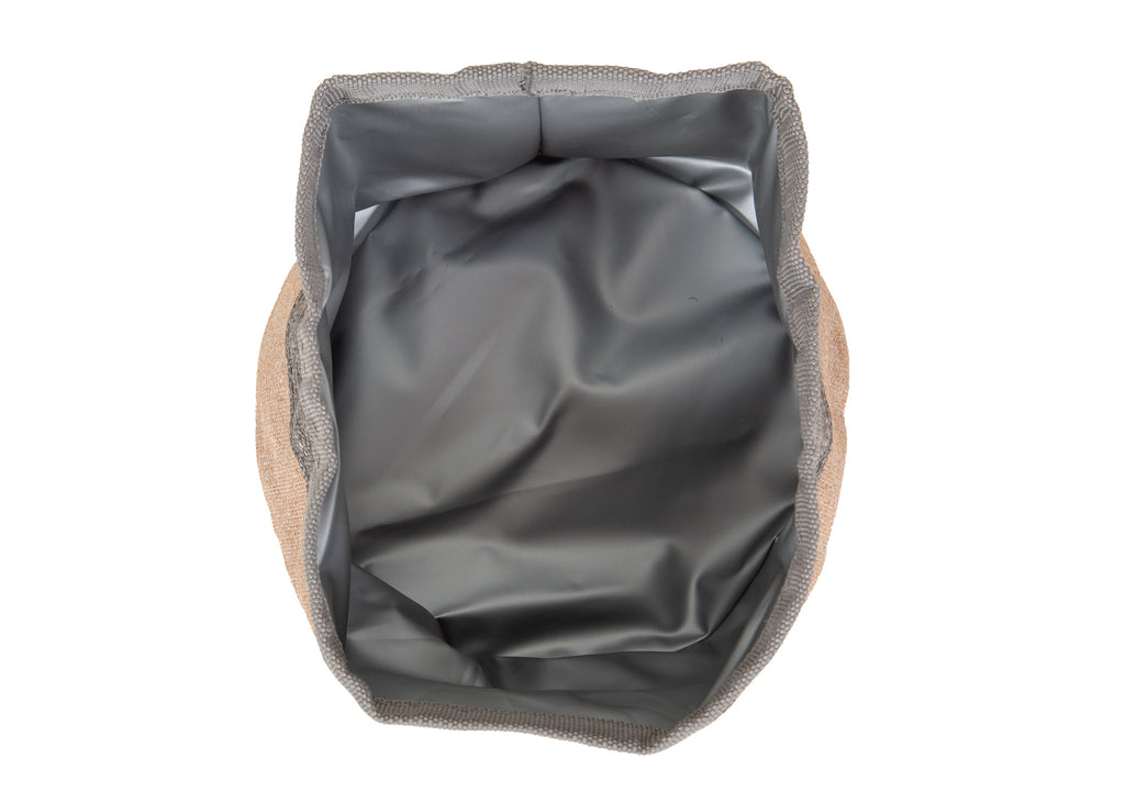 Wau-Schlabber praktischer Reisenapf für Unterwegs in Taupe