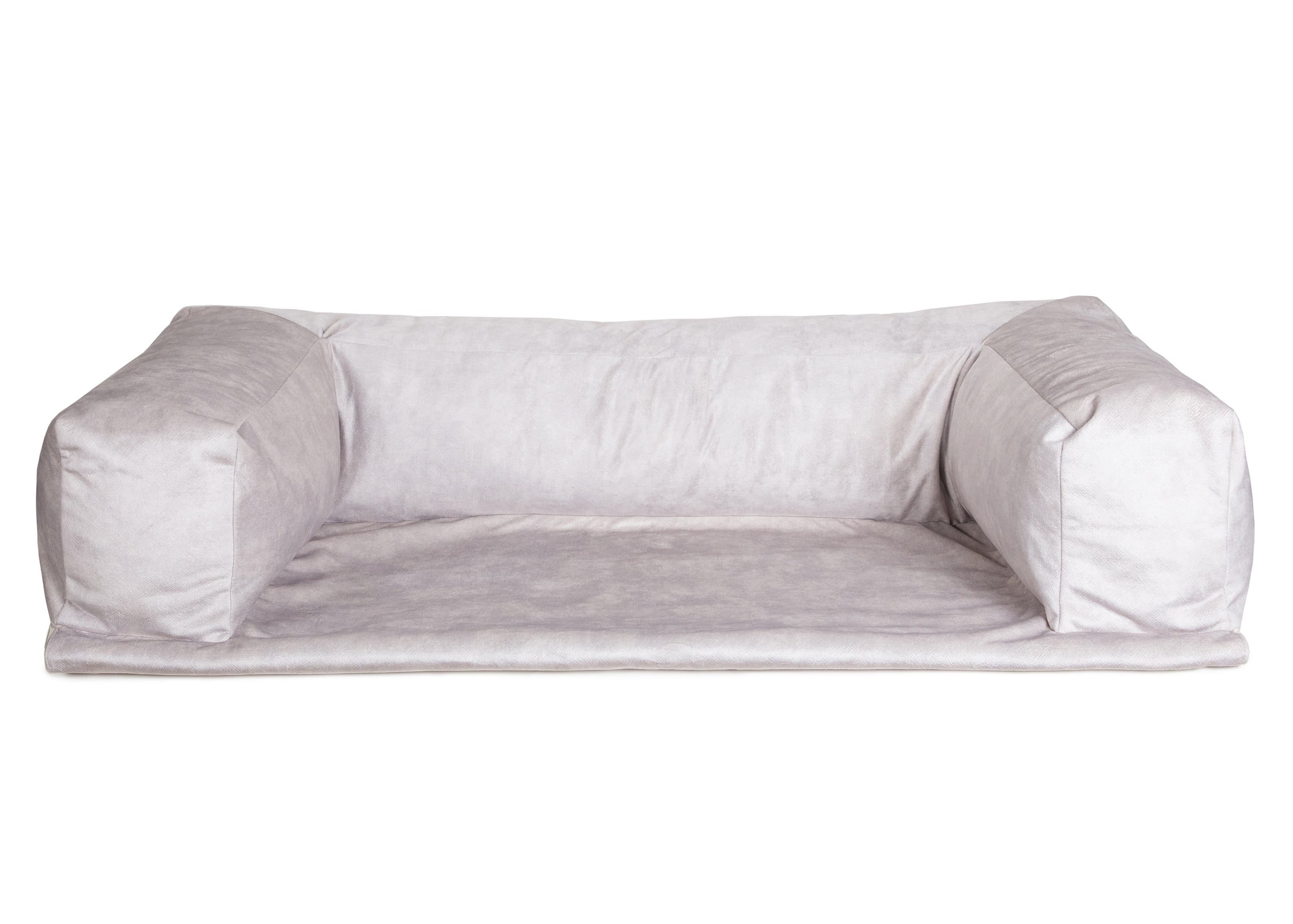 Wau-Sofa Pets Friendly Taupe Sofaauflage mit Rand in verschiedenen Größen