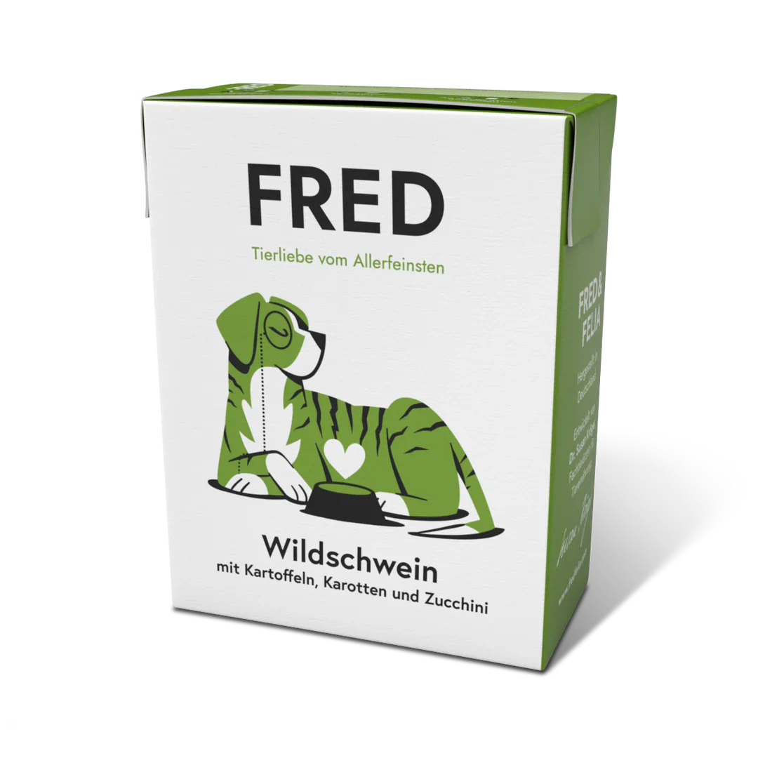 FRED KLASSIKER - Wildschwein mit Kartoffeln (390g)