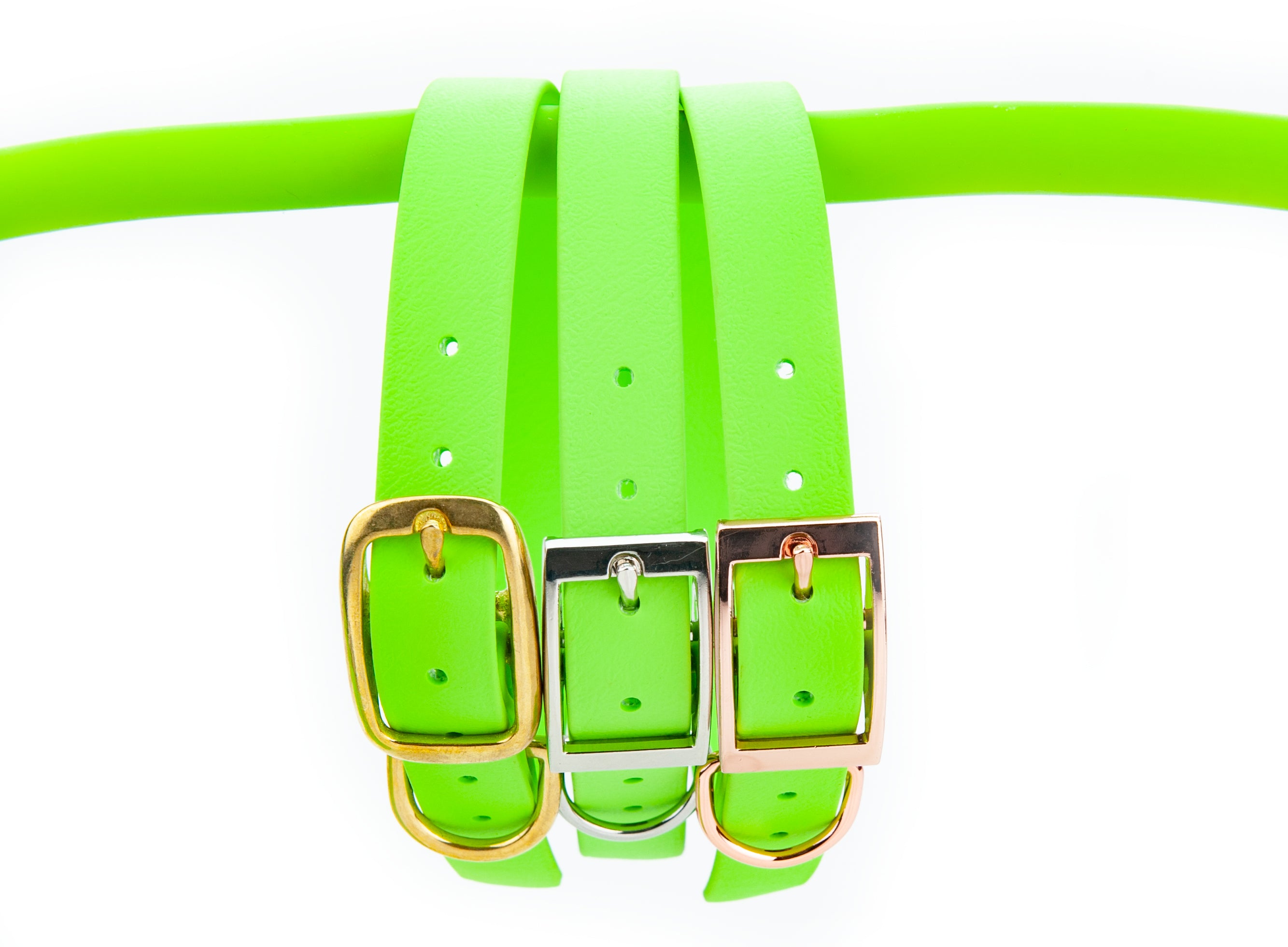 Biothane Halsband Limette