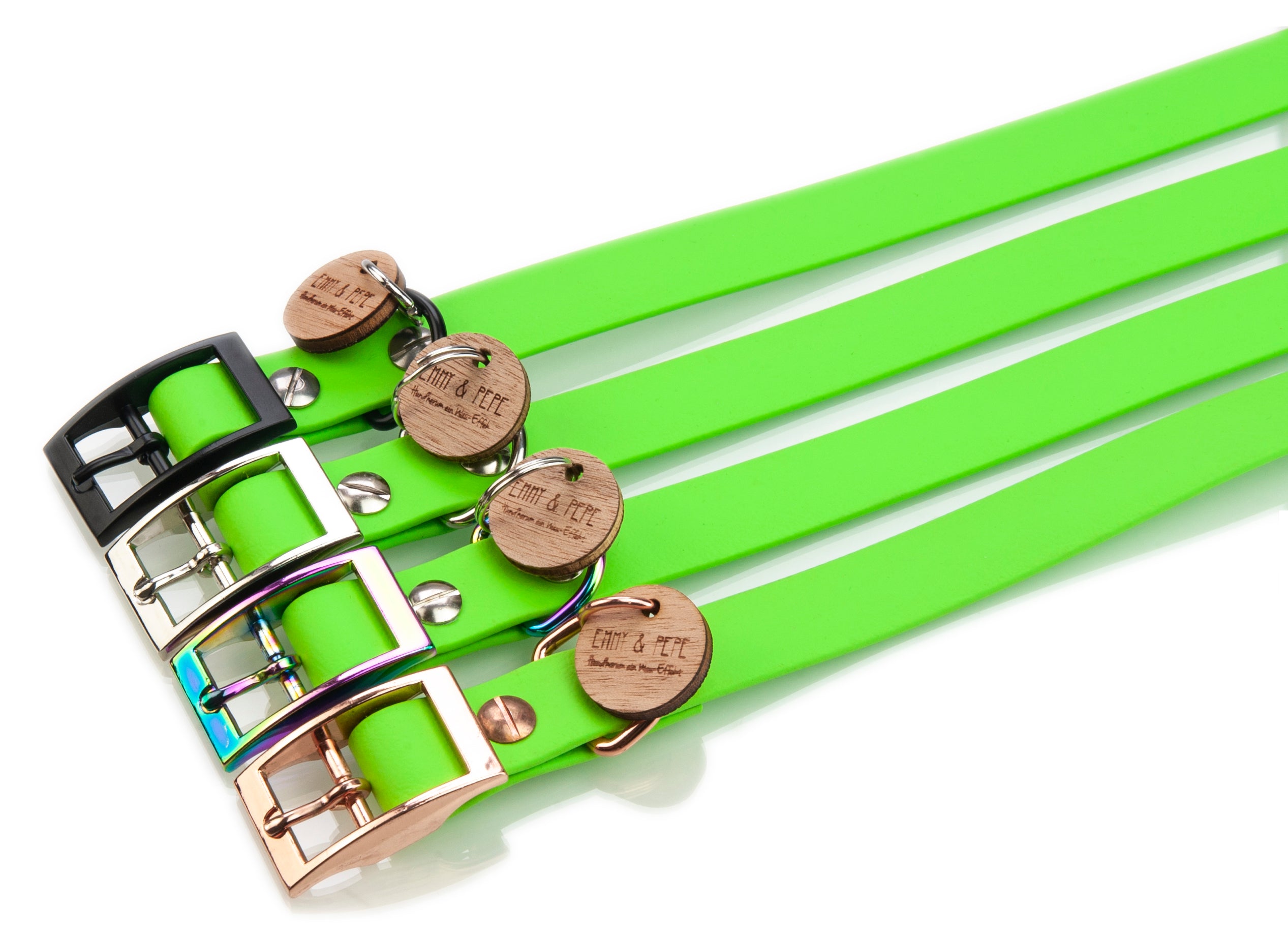 Biothane Halsband Limette