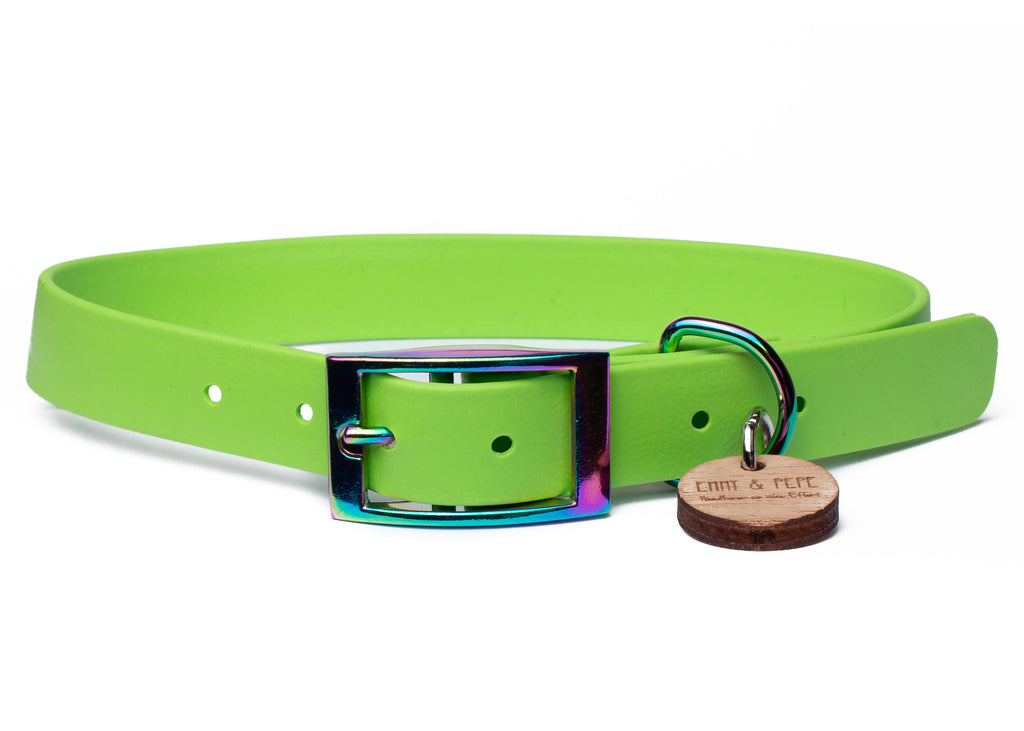 Biothane Halsband Limette