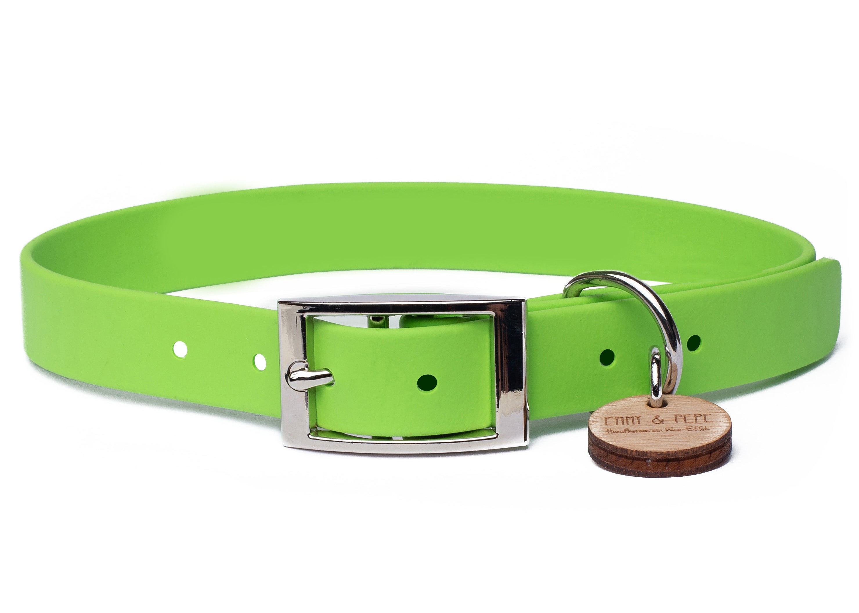 Biothane Halsband Limette