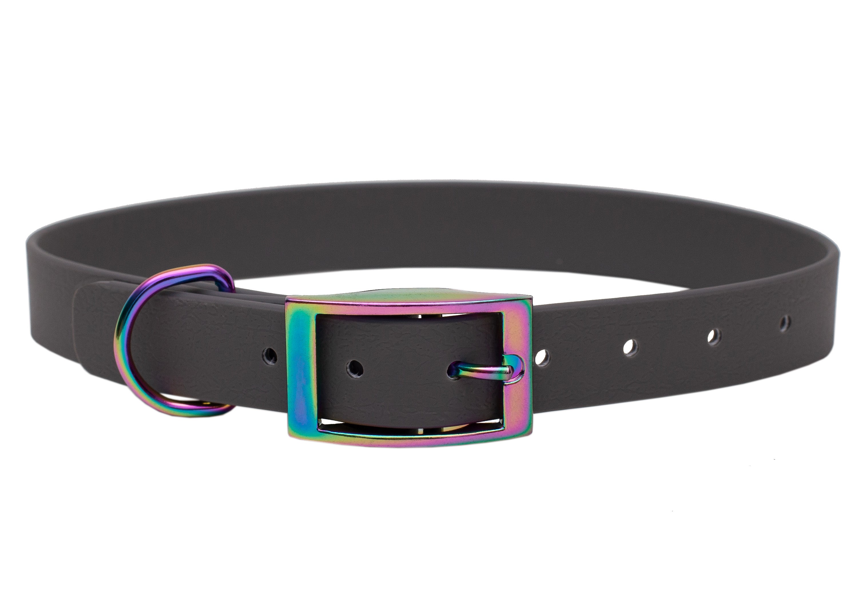 Biothane Halsband Coffee Regenbogen / XS (20-25cm),Regenbogen / S (25-33cm),Regenbogen / M (33-40cm),Regenbogen / L (39-49cm),Regenbogen / XL (49-59cm),Regenbogen / XXL (59-69cm) Dark Slate Gray