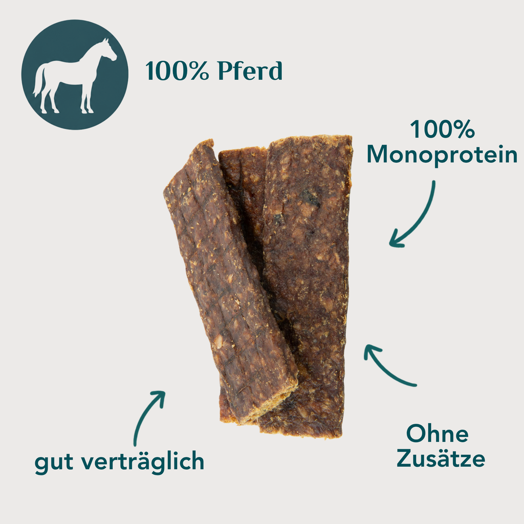 Wau-Stangerl Pferdefleisch-Streifen