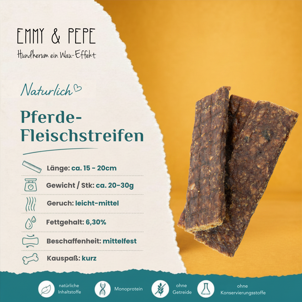 Wau-Stangerl Pferdefleisch-Streifen