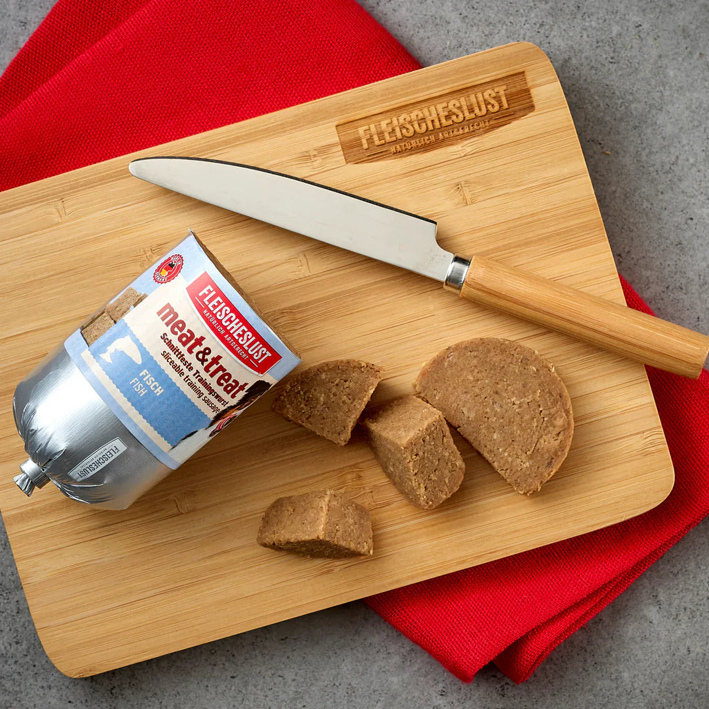 Fleischeslust Meat & Treat Trainingswurst - Fisch 80g