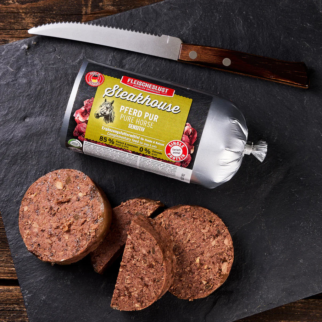 Fleischeslust Steakhouse - Pferd 500g (Monoprotein)