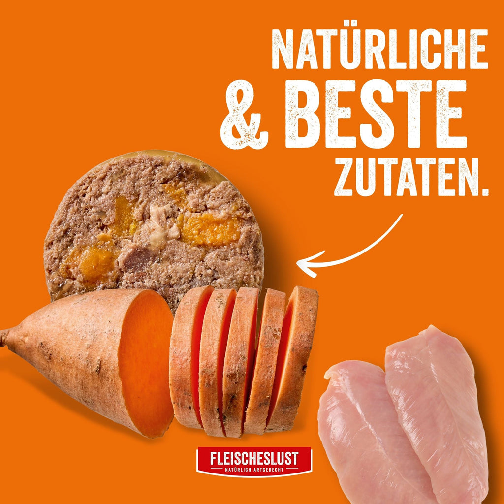 Fleischeslust Magere Pute mit Süßkartoffel