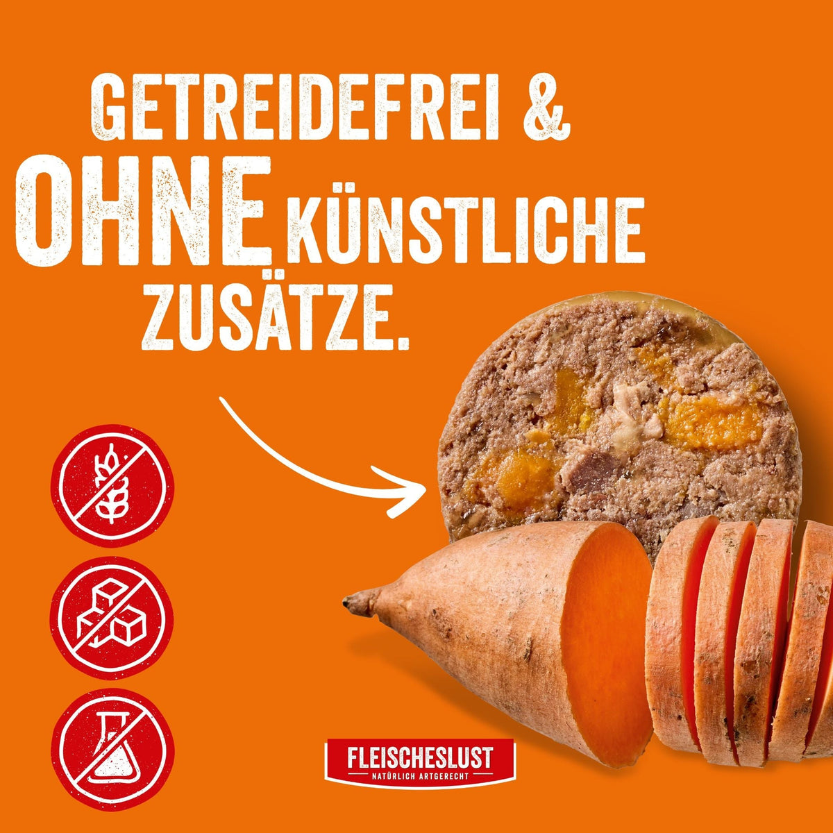 Fleischeslust Magere Pute mit Süßkartoffel