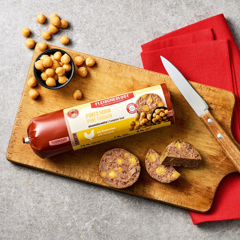 Fleischeslust Pures Huhn mit Kichererbsen