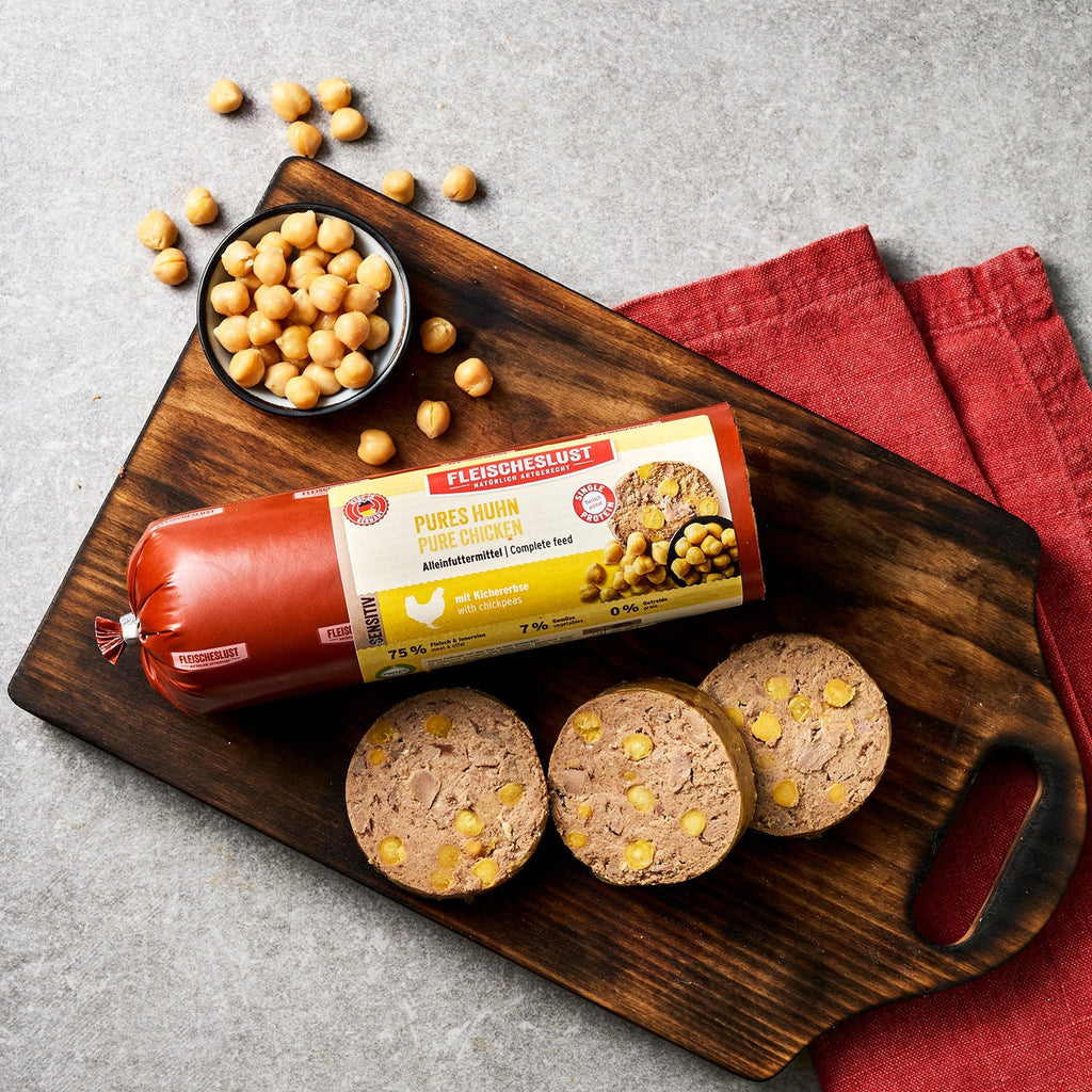 Fleischeslust Pures Huhn mit Kichererbsen