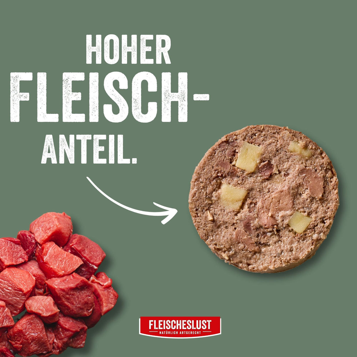 Fleischeslust Pures Lamm mit Kartoffel