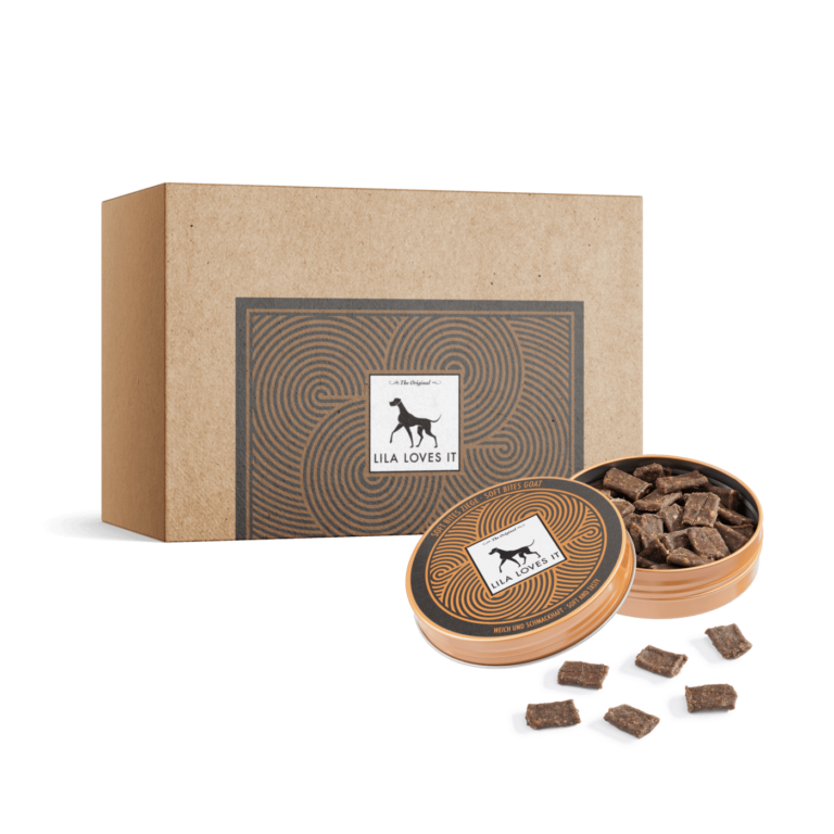 Lila loves it Soft Bites Ziege Dose 60g