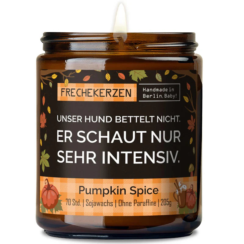 Unser Hund bettelt nicht FRECHEKERZEN