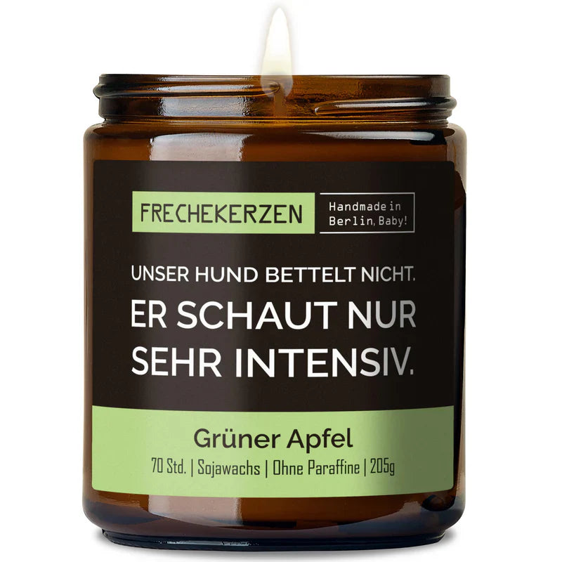 Unser Hund bettelt nicht FRECHEKERZEN