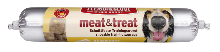 Fleischeslust Meat & Treat Käsewurst 80g