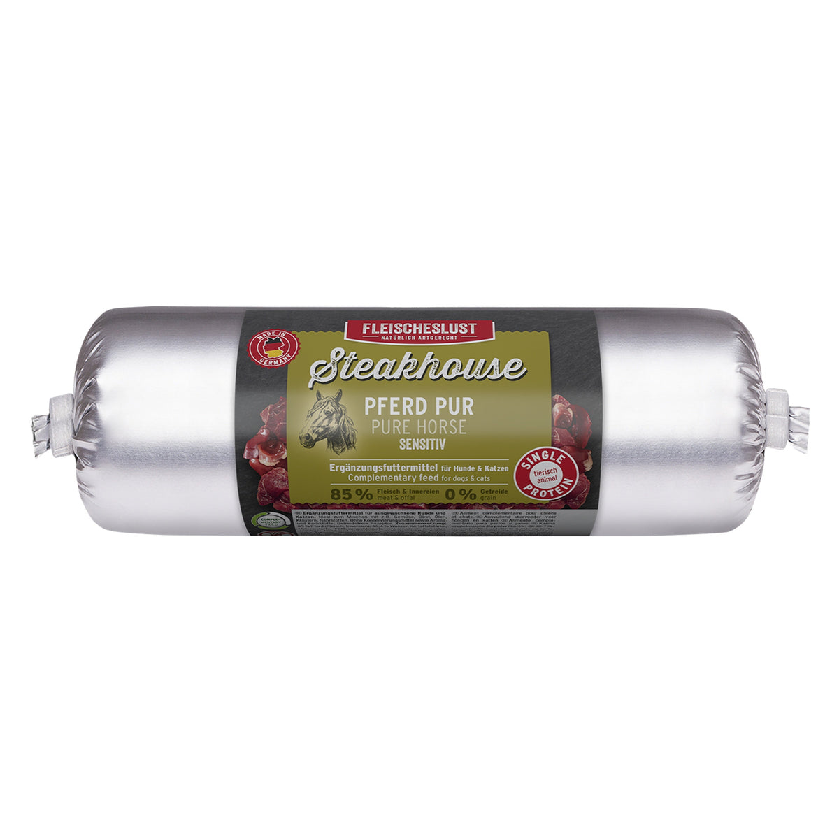 Fleischeslust Steakhouse - Pferd 500g (Monoprotein)
