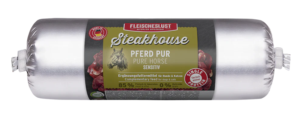 Fleischeslust Steakhouse Pferd 500g