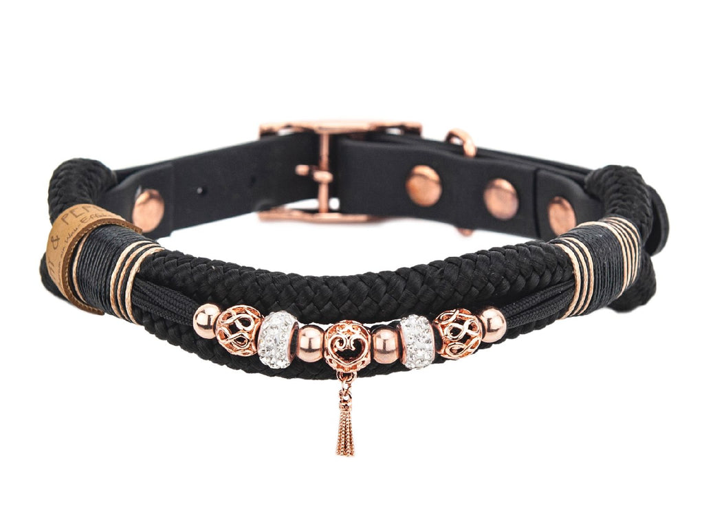 Tauhalsband mit Perlen Tiffanys XS (20-25cm),S (25-33cm),M (33-40cm),L (39-49cm),XL (49-59cm),XXL (59-69cm) 