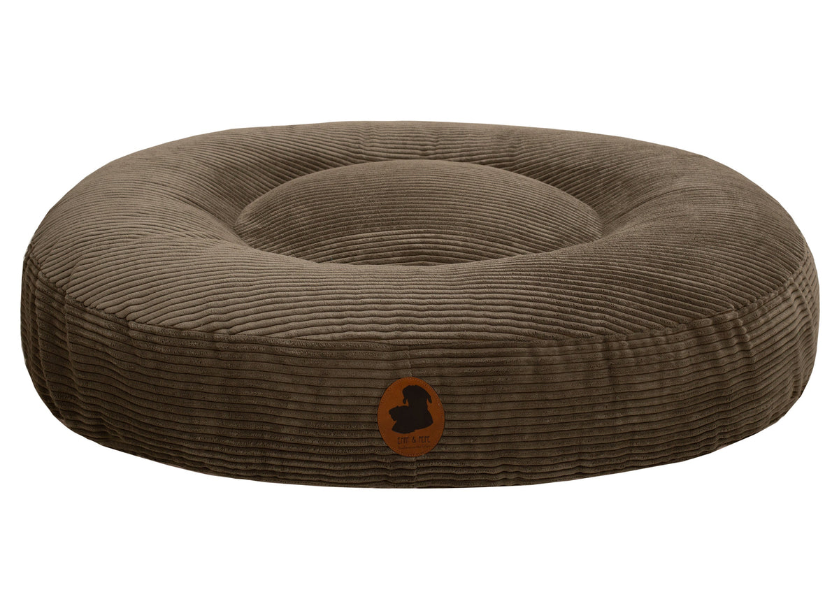 Wechselbezug für orthopädisches Hundebett Cord Olive / Oval / S (80x60cm),Olive / Oval / M (100x80cm),Olive / Oval / L (120x100cm),Olive / Oval / XL (140x120cm) Dark Slate Gray